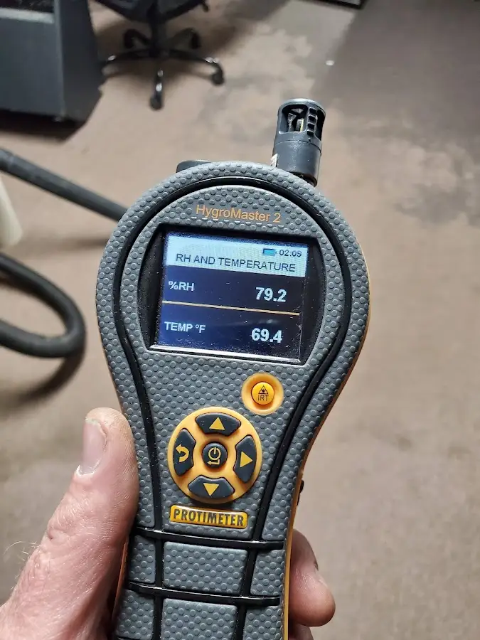 Moisture meter humidity assessment for Fire & Smoke Damage Restoration in Castroville